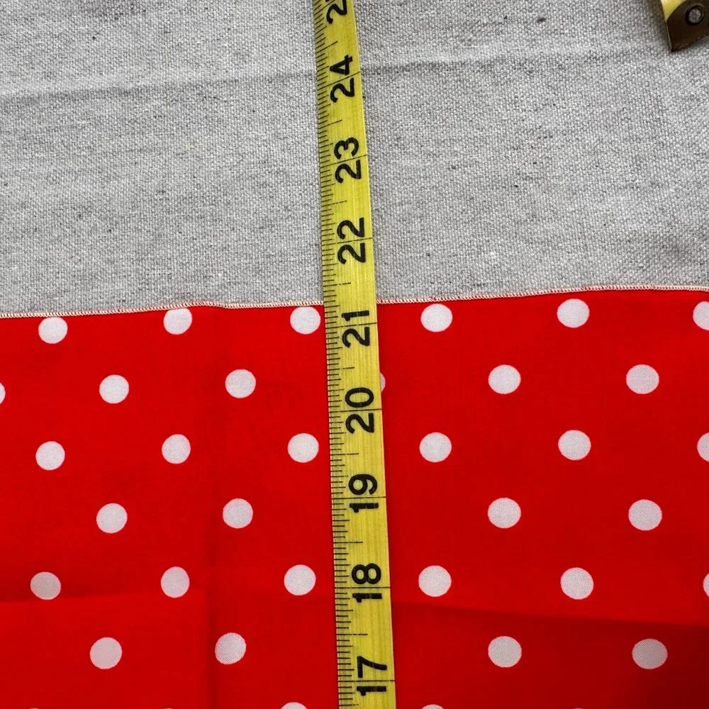 Vintage 50's  Ray Strauss all Polyester Rockabilly mid century scarf polka dot